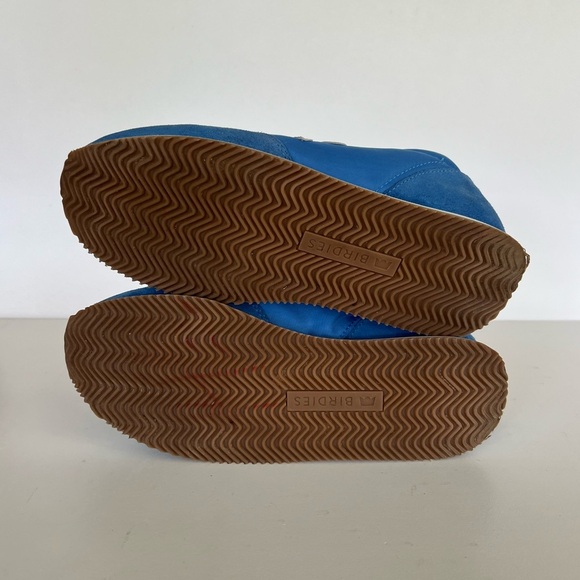 Birdies ‘The Roadrunner’ Suede Athletic Sneakers, Ultramarine Blue/Orange, 8.5 - Picture 8 of 12